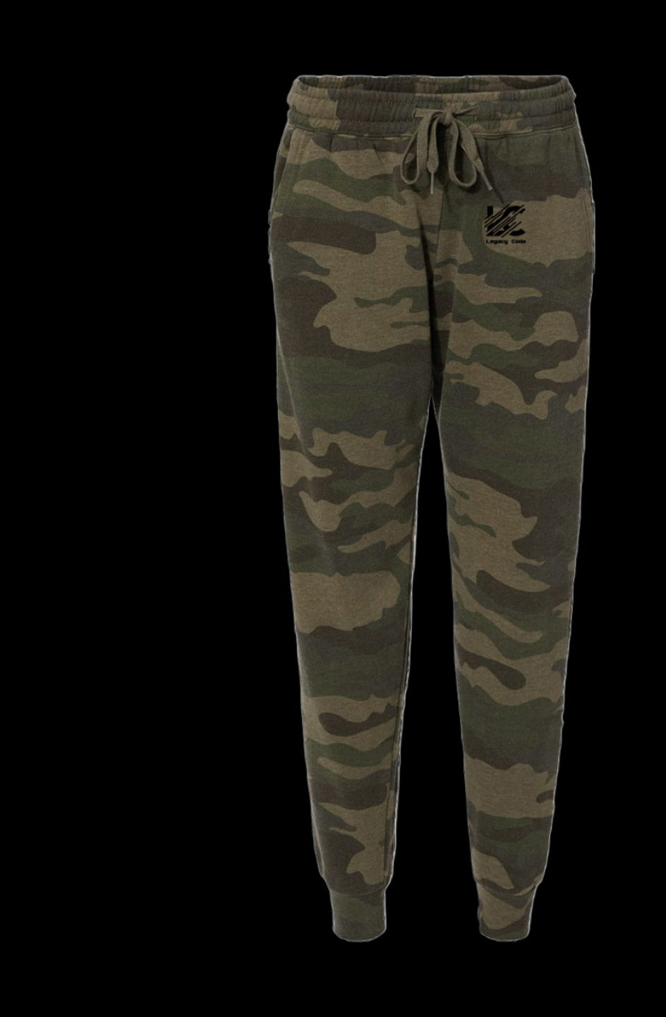 Womens Camo Wash Sweatpants