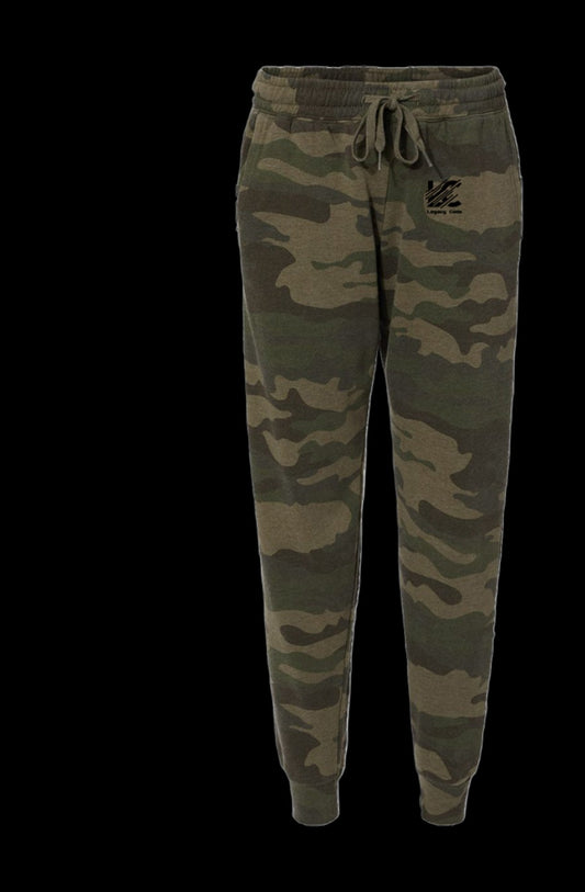 Womens Camo Wash Sweatpants