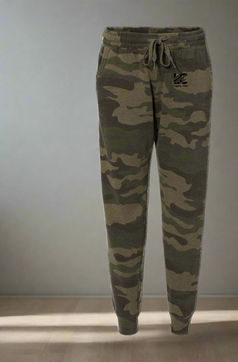 Legacy Code Womens Camo Wash Sweatpants