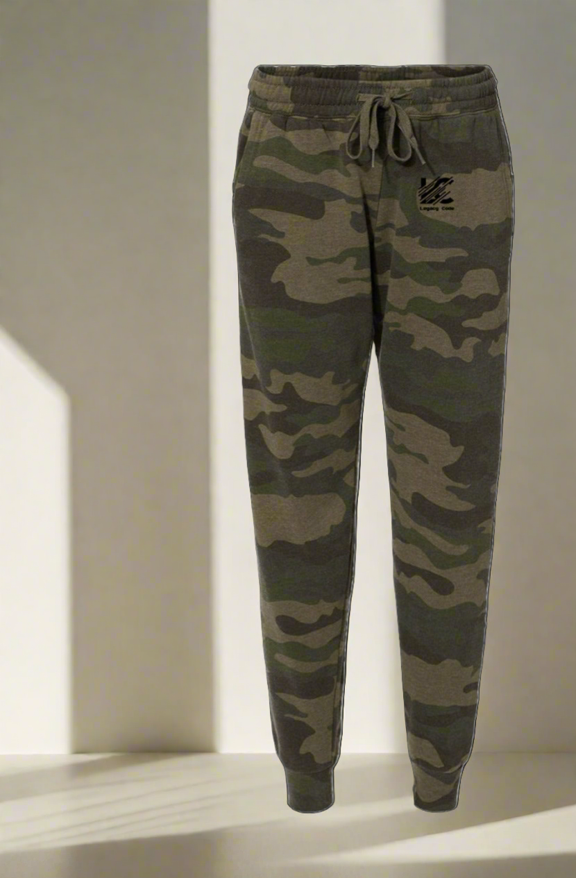 Legacy Code Womens Camo Wash Sweatpants